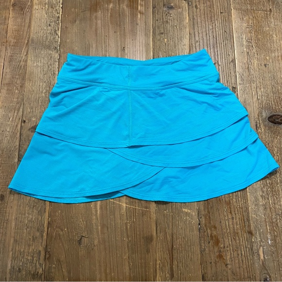 Athleta Other - Athleta Girl Swing Skort Aqua Blue Medium (8-10)